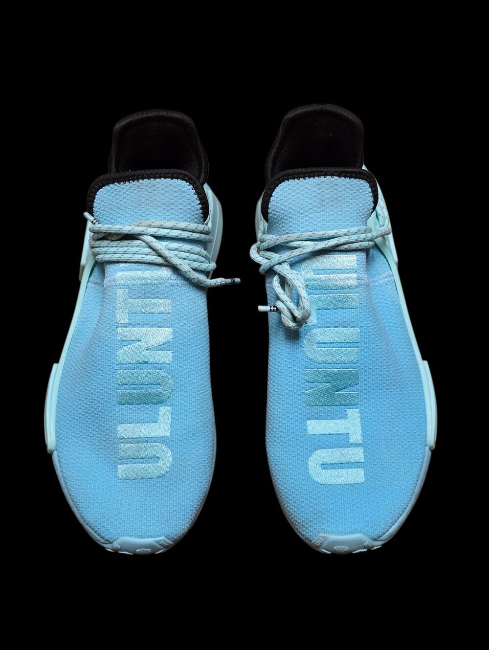 Adidas Pharrell x NMD Human Race HU Auqa Athletic Shoe Sneaker Mens 11